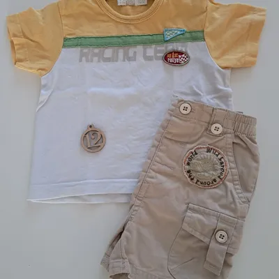 Ensembles short taille 12mois 74cm 